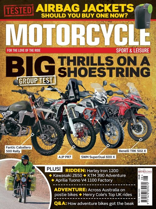 Title details for Motorcycle Sport & Leisure by Mortons Media Group, Ltd - Available
